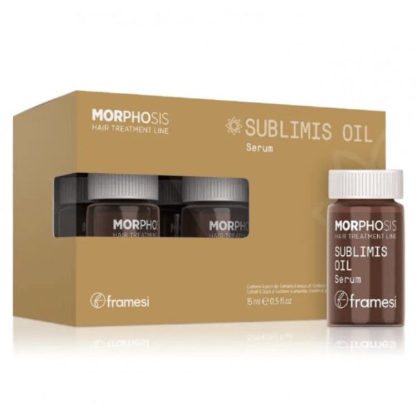 Терапия за реструктуриране на косата Framesi Morphosis Sublimis Oil Serum 6 x 15мл