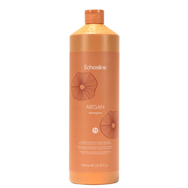 Подхранващ шампоан с арганово масло Echosline Argan Shampoo 1000мл
