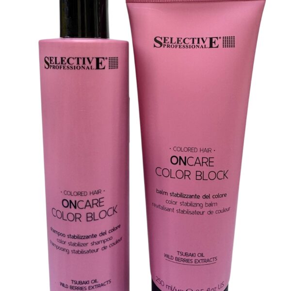 Комплект за боядисана коса Selective Professional OnCare Color Block с шампоан и балсам